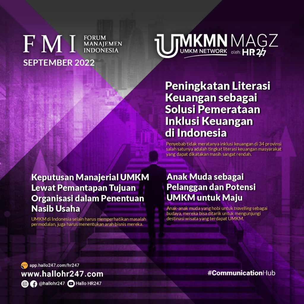 UMKMN MAGZ Volume 1, Nomor 7, September 2022, Majalah Jaringan UMKM, ISSN 2829-3991