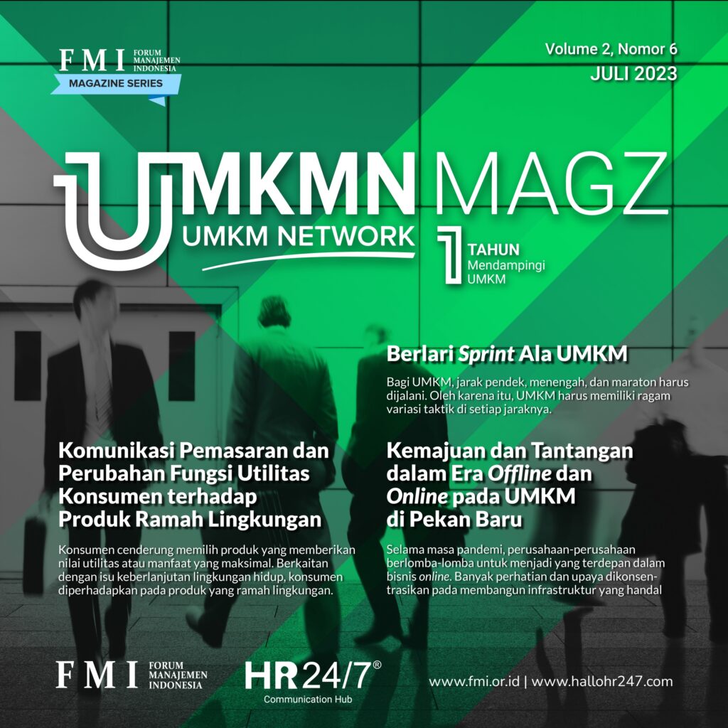UMKMN MAGZ Volume 2, Nomor 6, Juli 2023, Majalah Jaringan UMKM, ISSN 2829-3991