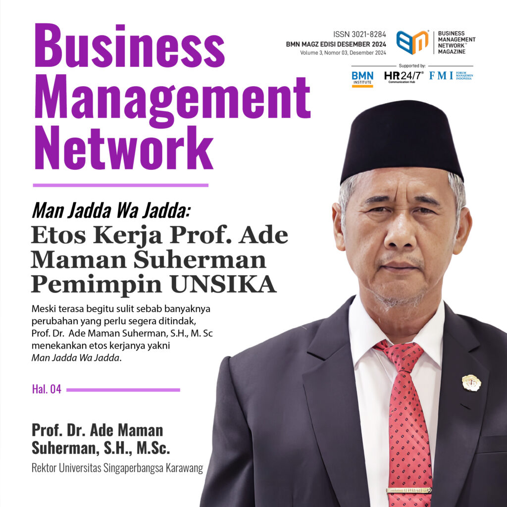 BMN MAGZ, Volume 3, Nomor 3, Desember 2024, Majalah Jaringan Manajemen Bisnis, ISSN 3021-8284