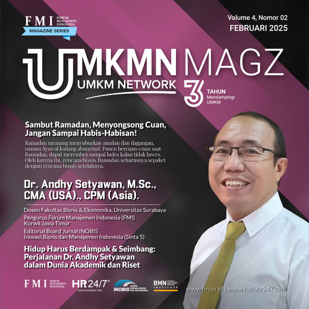 UMKMN MAGZ, Volume 4, Nomor 2, Februari 2025, Majalah Jaringan UMKM, ISSN 2829-3991
