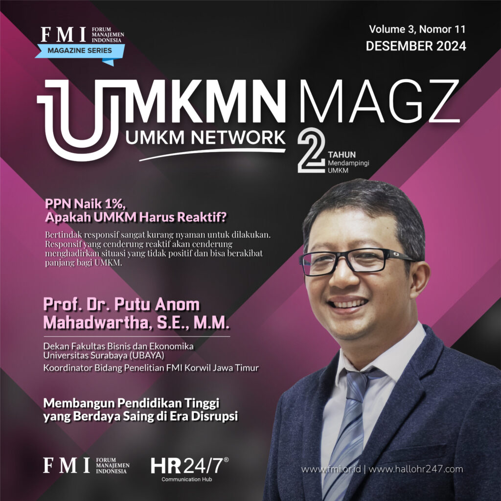 UMKMN MAGZ, Volume 3, Nomor 11, Desember 2024, Majalah Jaringan UMKM, ISSN 2829-3991